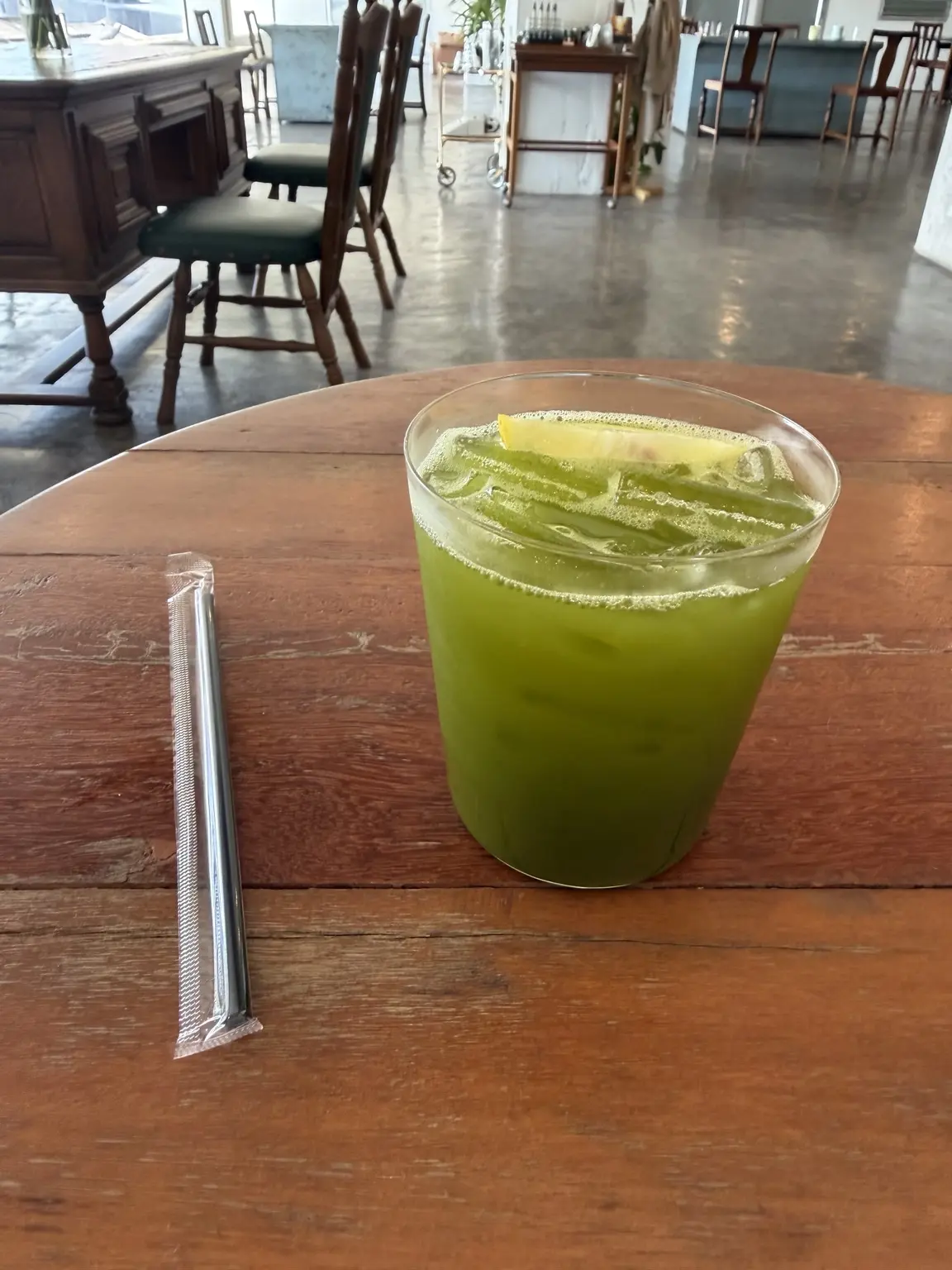 Still.Coffee&Lifeで注文した120バーツの抹茶ハニー